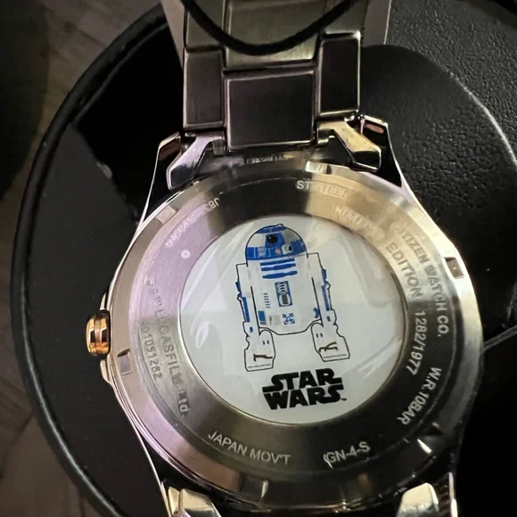 CITIZEN STAR WARS R2D2 WATCH LIMITED EDITION 1282/1977 NIB STARWARS - Picture 5 of 6